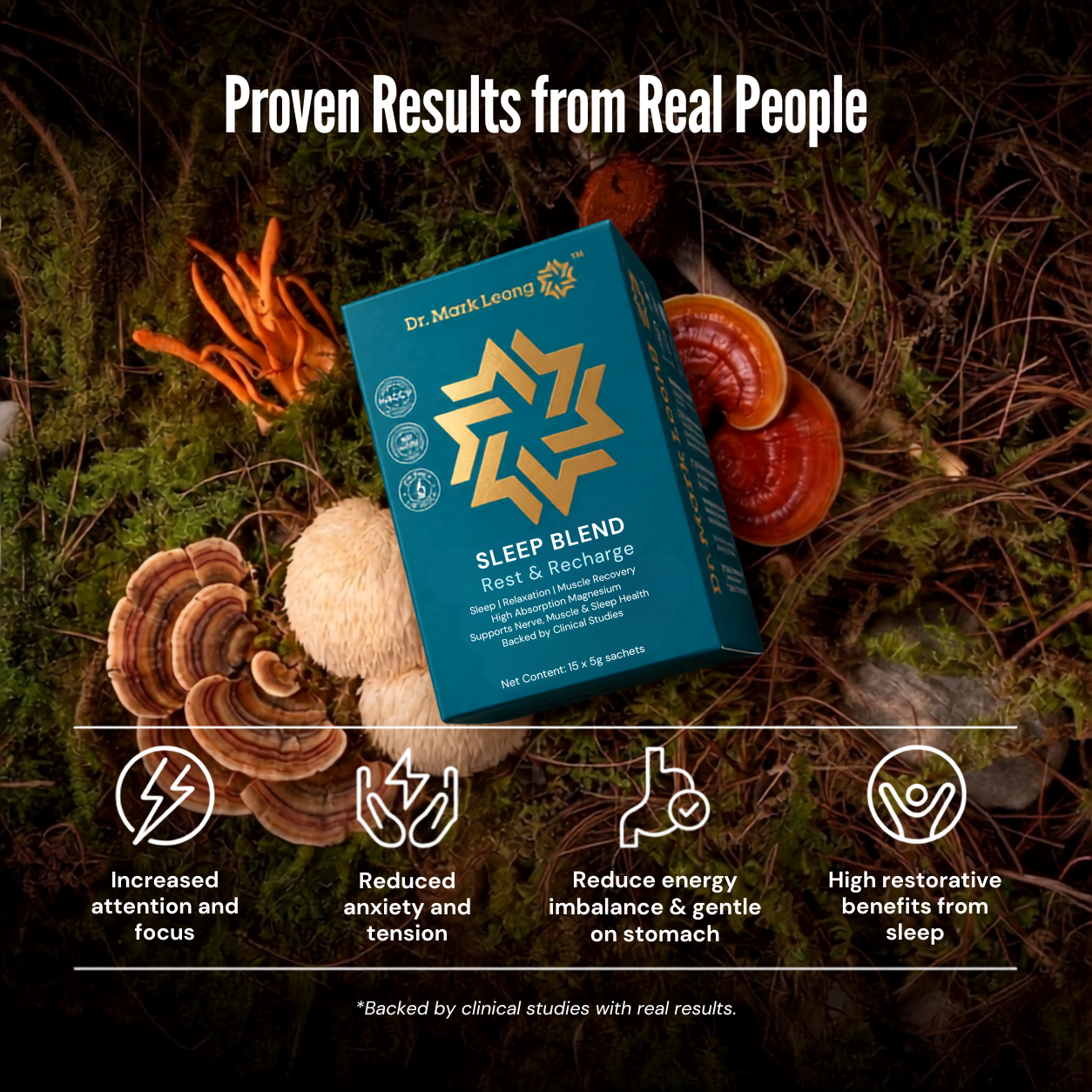 Sleep Blend with functional mushrooms