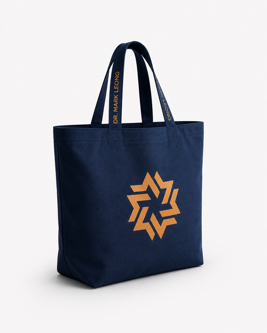Dr. Mark Leong Premium Canvas Tote Bag