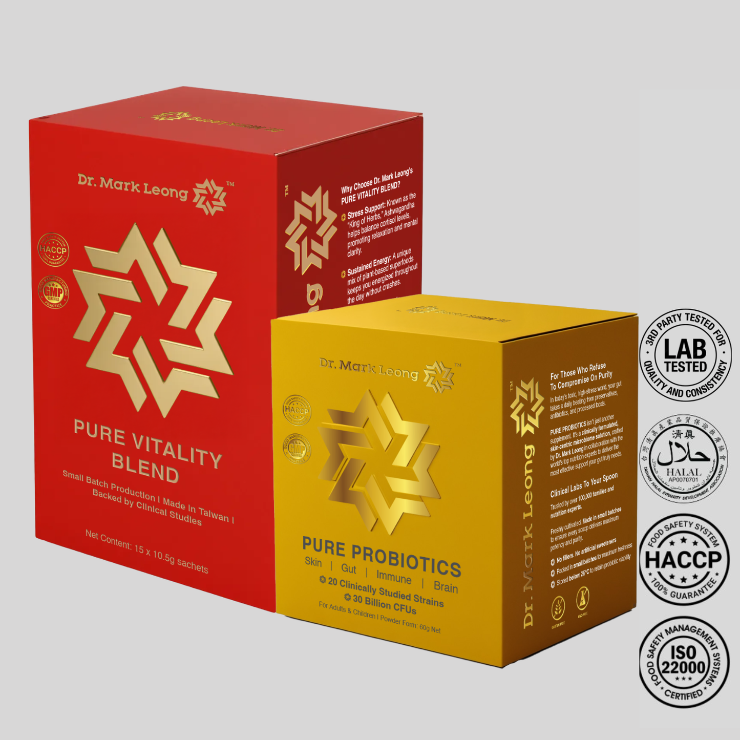 Pure Vitality Blend and Pure Probiotics