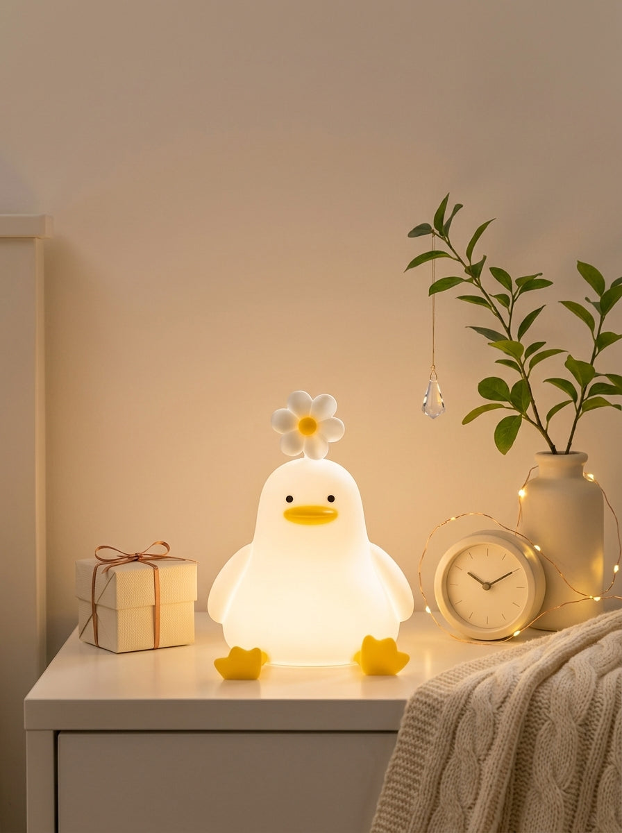 Flower Duck Night Light