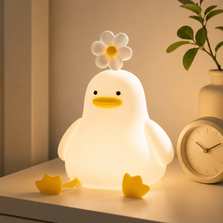 Flower Duck Night Light