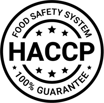 HACCP food safety system badge