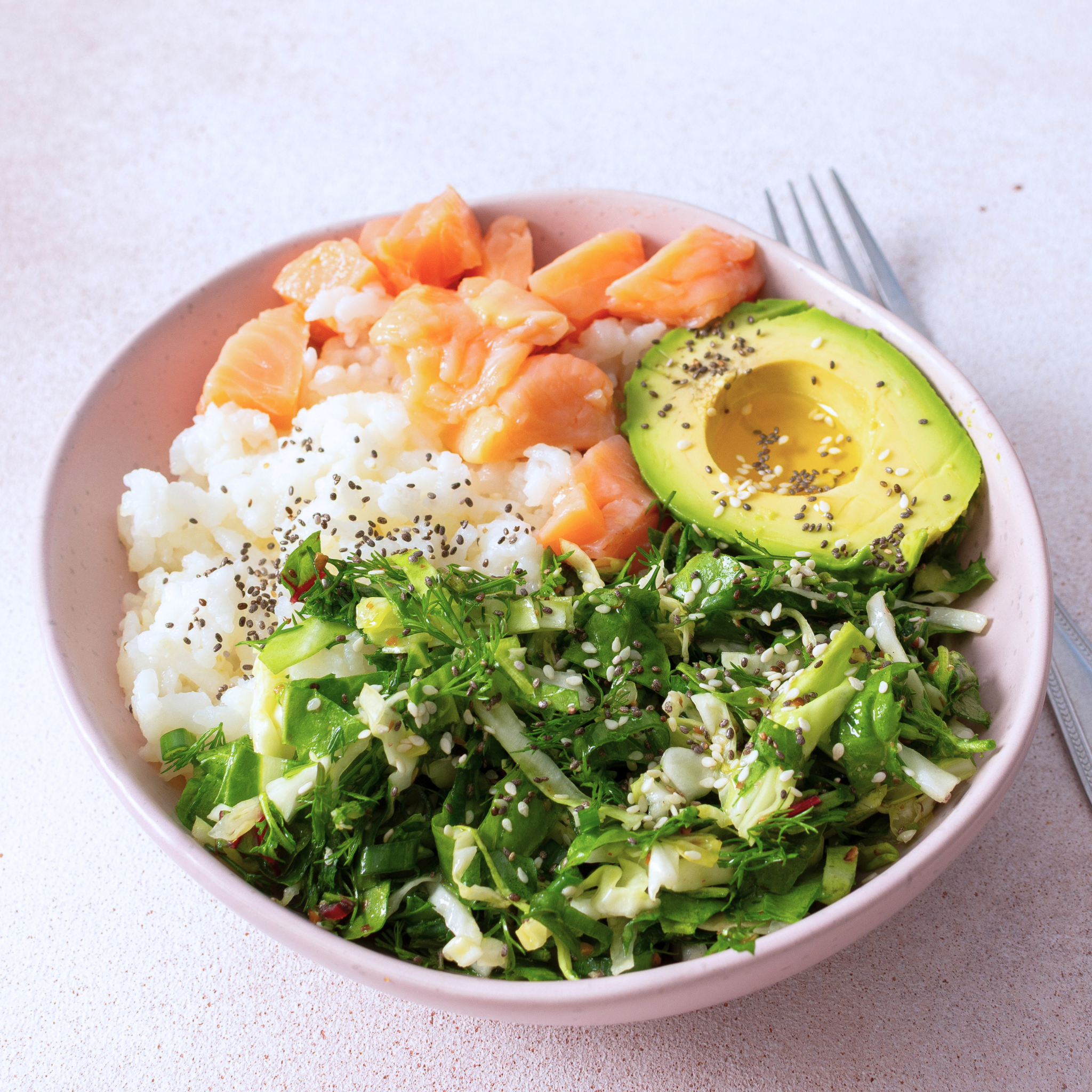 You eat well.